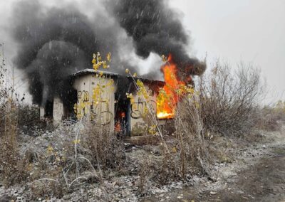 tűzoltási gyakorlat