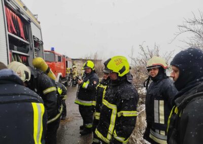 tűzoltási gyakorlat