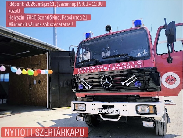 nyitott szertárkapuk 2026